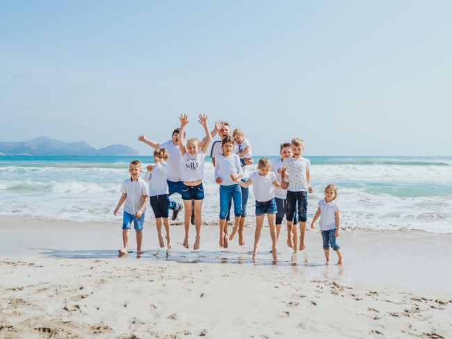 Familienshooting an der Playa de Muro
