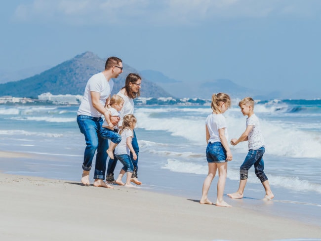Familienshooting an der Playa de Muro