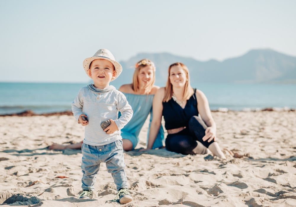 familienshooting am strand