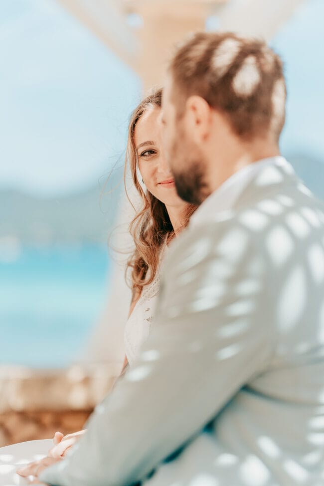 freie trauung im port verd del mar auf mallorca | lps photograph