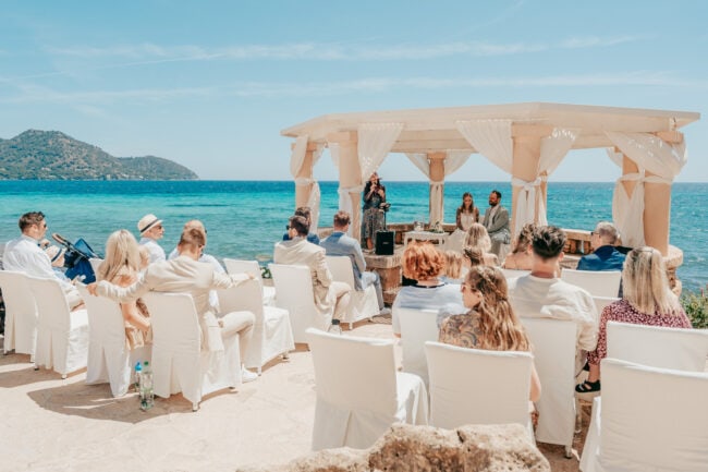 freie trauung im port verd del mar auf mallorca | lps photograph