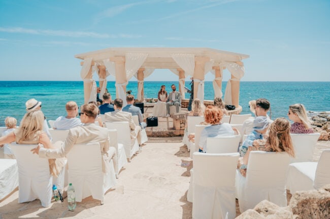 freie trauung im port verd del mar auf mallorca | lps photograph